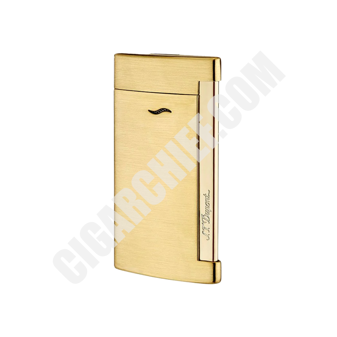 S.T. DuPont Slim 7 Brushed Gold Lighter S.T. DuPont Slim 7 Brushed Gold Lighter
