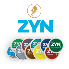 ZYN 10 pack nicotine pouch sampler