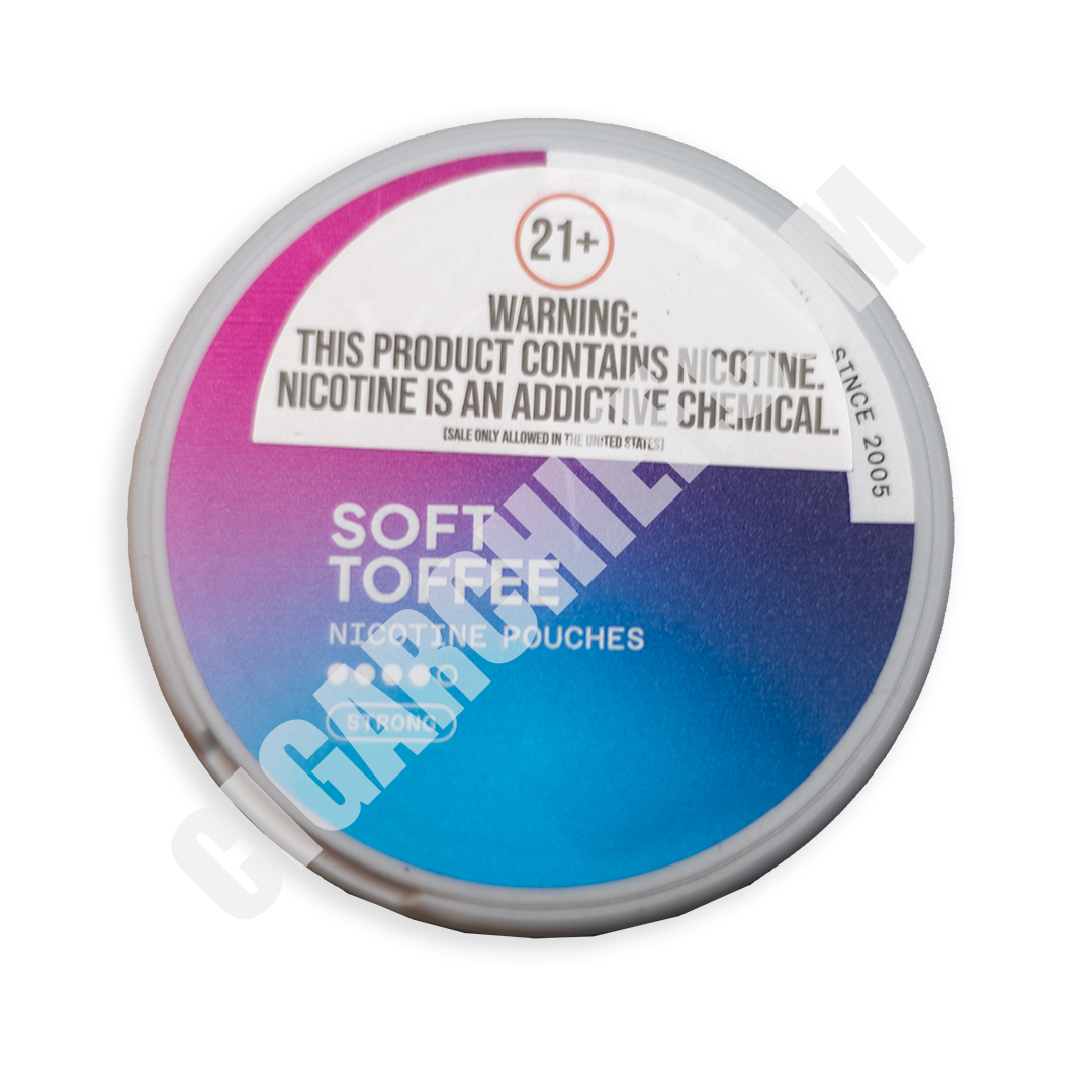 Soft Toffee_Nicotine puches xqs soft toffee nicotine pouches