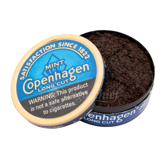 Copenhagen Long Cut Mint Chewing Tobacco