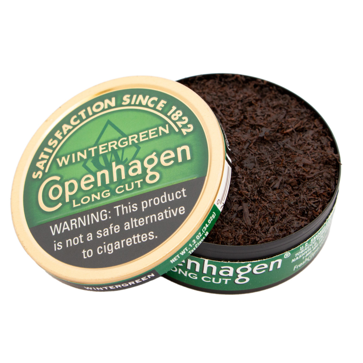 canadian smokeless tobacco Copenhagen Long Cut Wintergreen Chewing Tobacco