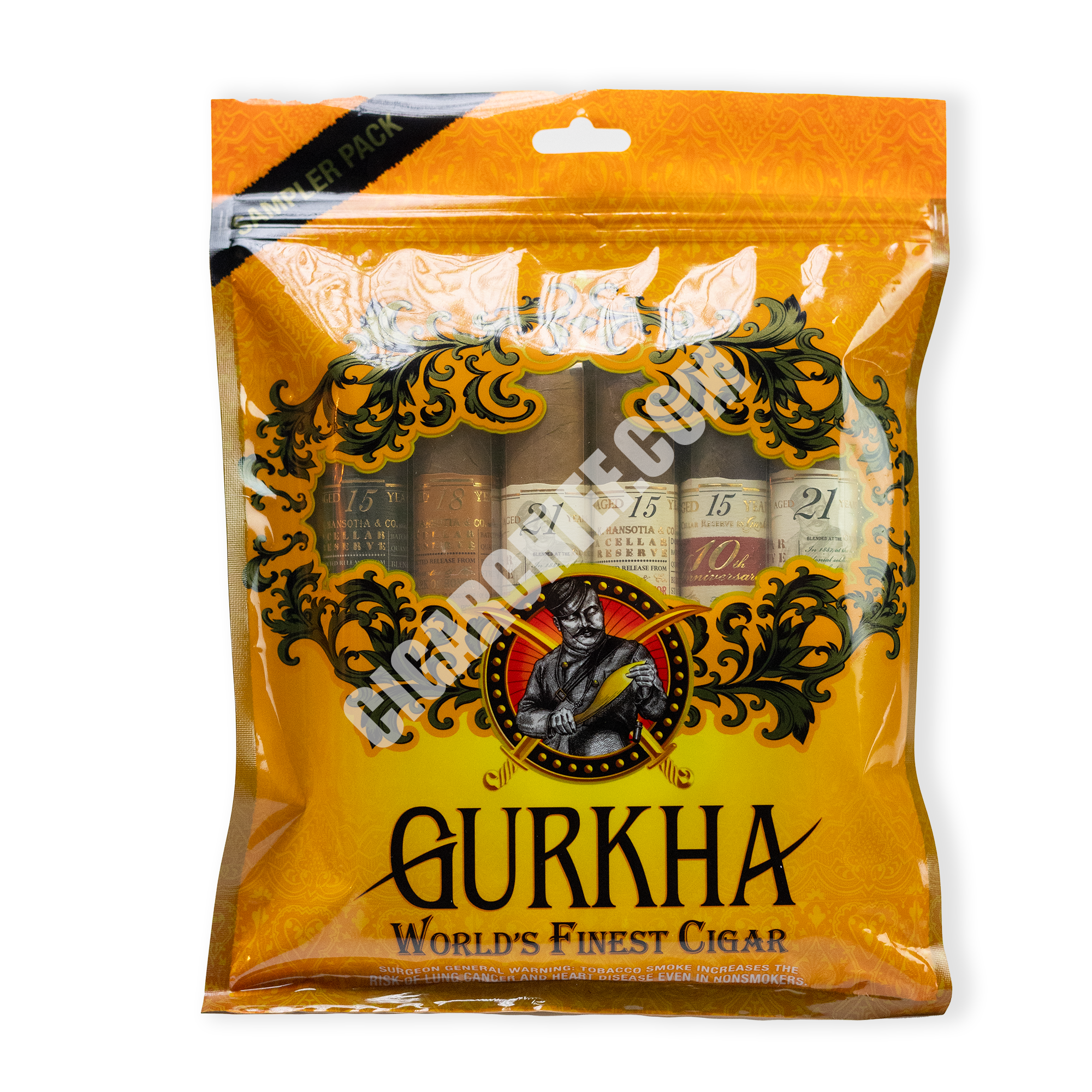 Gurkha-Orange Sampler Pack Gurkha Toro Orange Sampler Pack