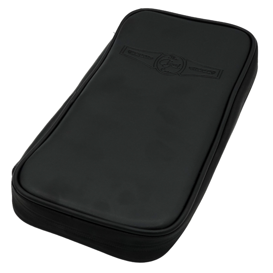 The Cigar Case leather closed