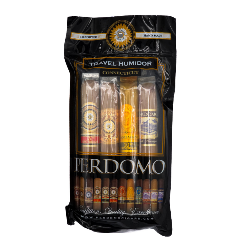 Perdomo Connecticut Epicure 4-Cigar Fresh Pack Sampler - Cigar Chief