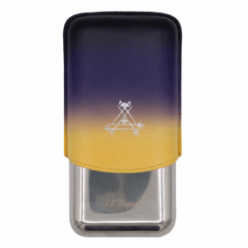 S.T. Dupont La Nuit Leather 3-Cigar Case