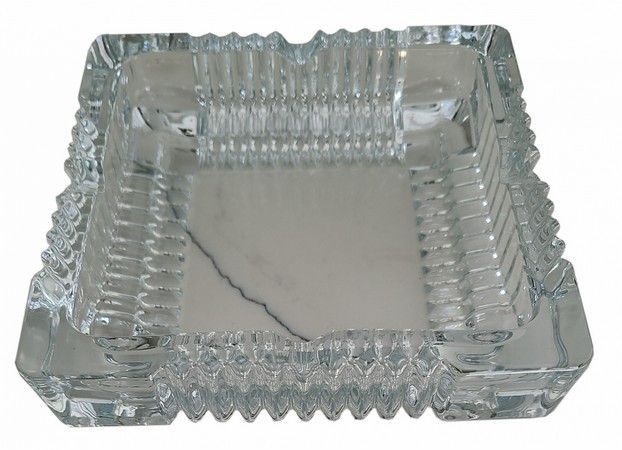 Large Clear Ashtray