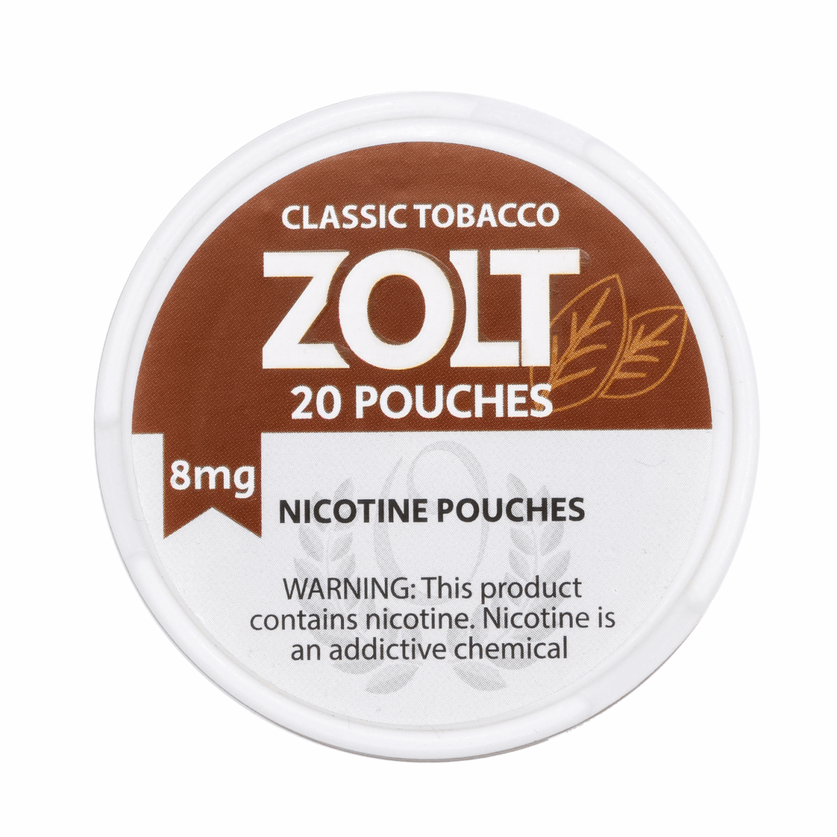 ZOLT Classic Tobacco 8 mg - Cigar Chief