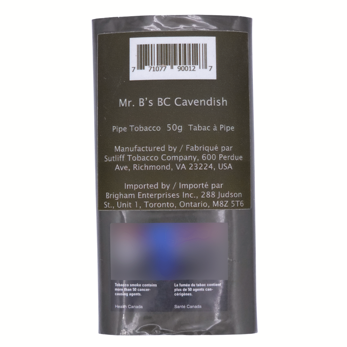 mr b's pipe tobacco Mr. B's Black Cavendish Pipe Tobacco