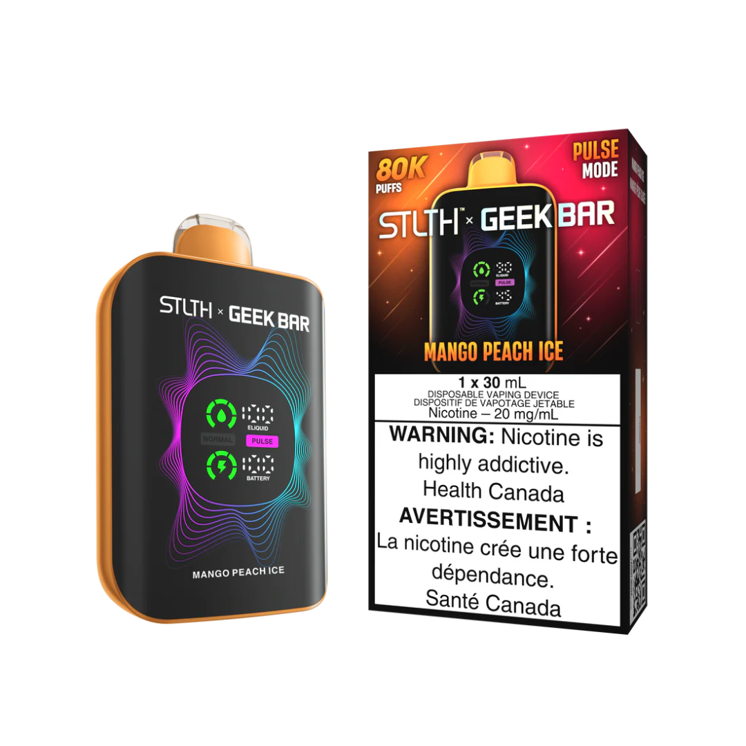 STLTH x GEEK BAR Mango Peach Ice