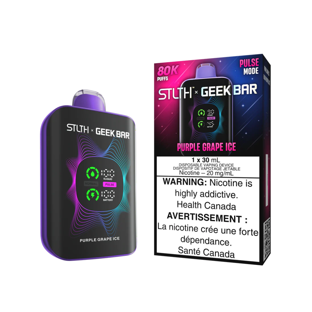 STLTH x GEEK BAR Purple Grape Ice