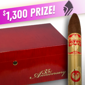 Gurkha 35th Anniversary Humidor + Freud Agapi Box February Raffle Ticket / Billet de Tirage