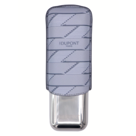S.T. Dupont 2 Cigar Case Grey Monogram 1872