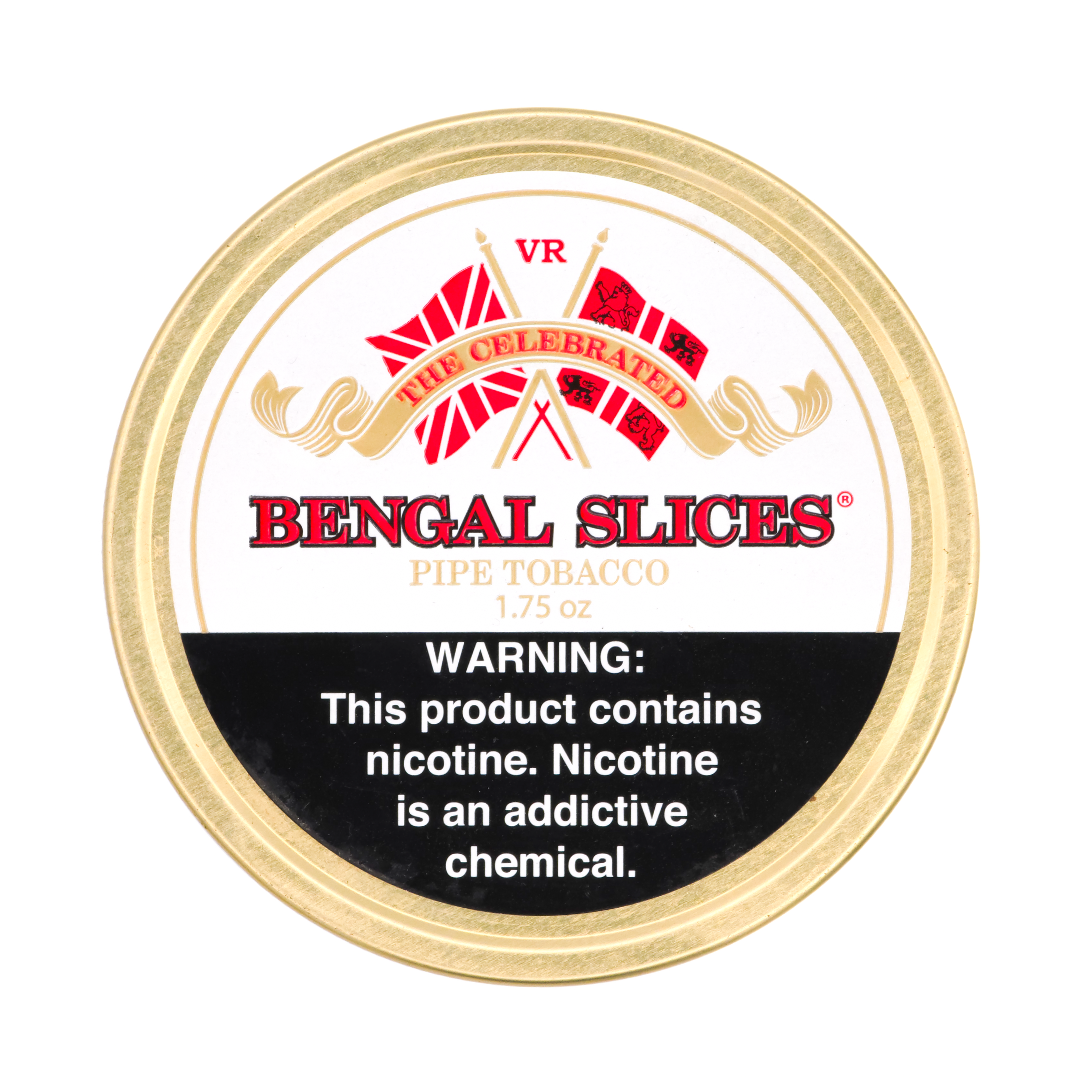 bengal slices tobacco Bengals Slices White Vintage Pipe Tobacco