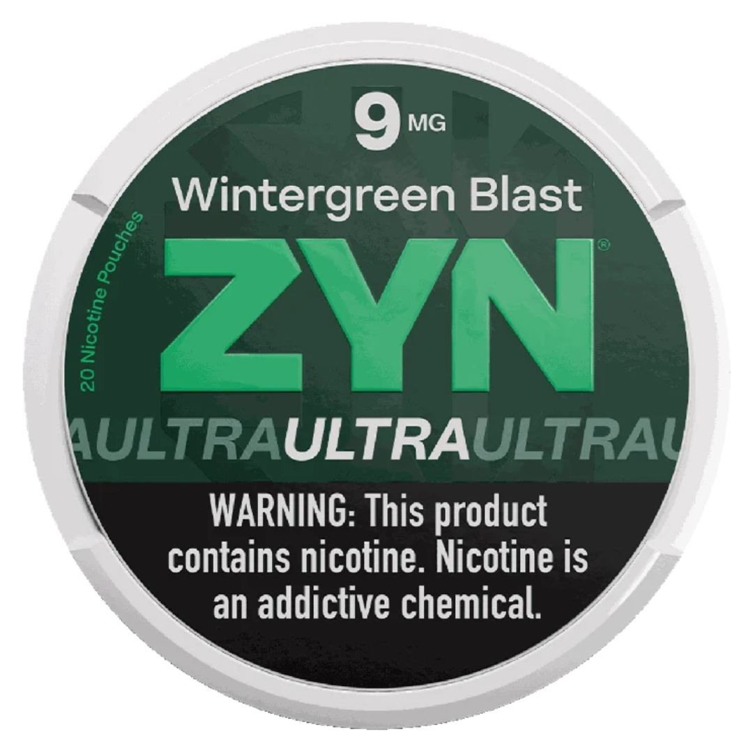 Zyn Ultra 9MG Wintergreen Blast