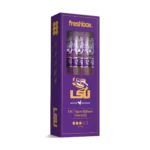 Boccock Brothers LSU Tigers Habano Toro FreshBox | Cigar 3-Pack
