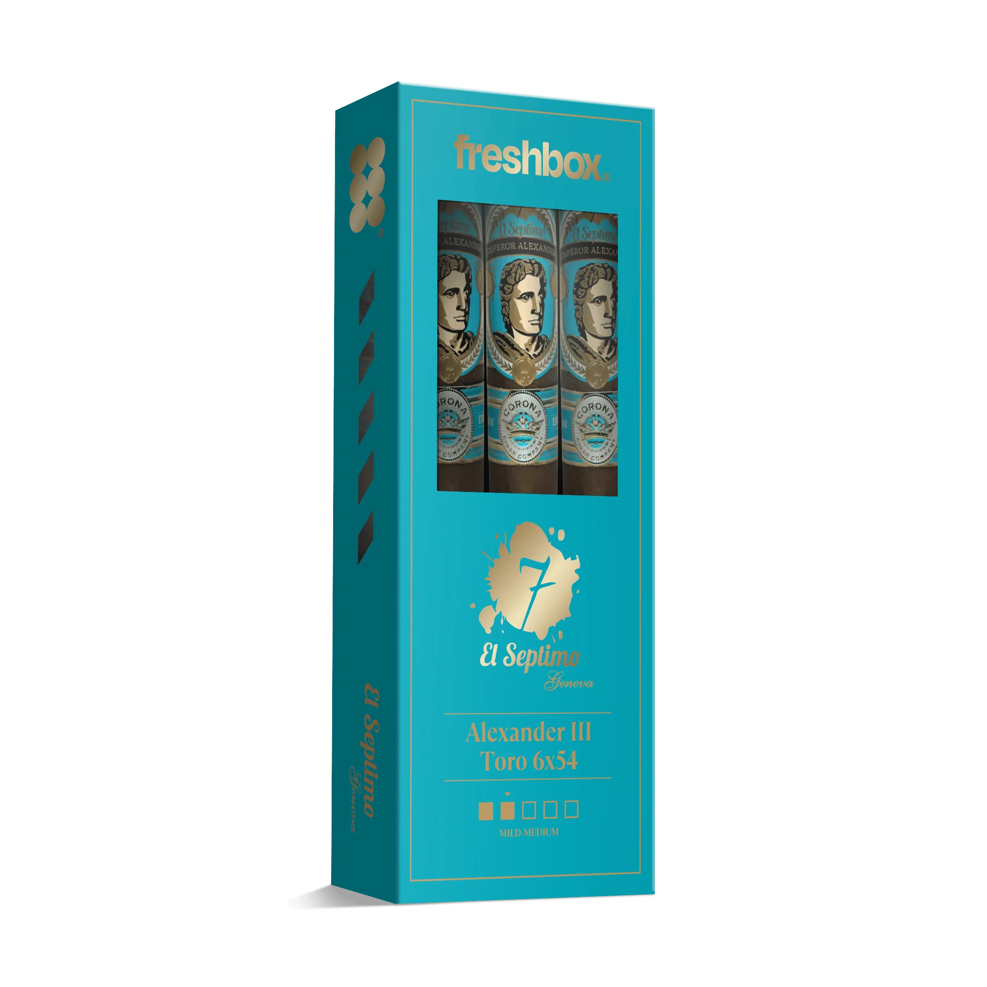 El Semptimo Alexander III Toro FreshBox | Cigar 3-Pack