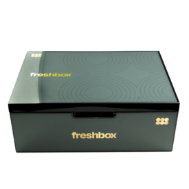 FreshBox | Graphite Gold Modular Cigar Humidor