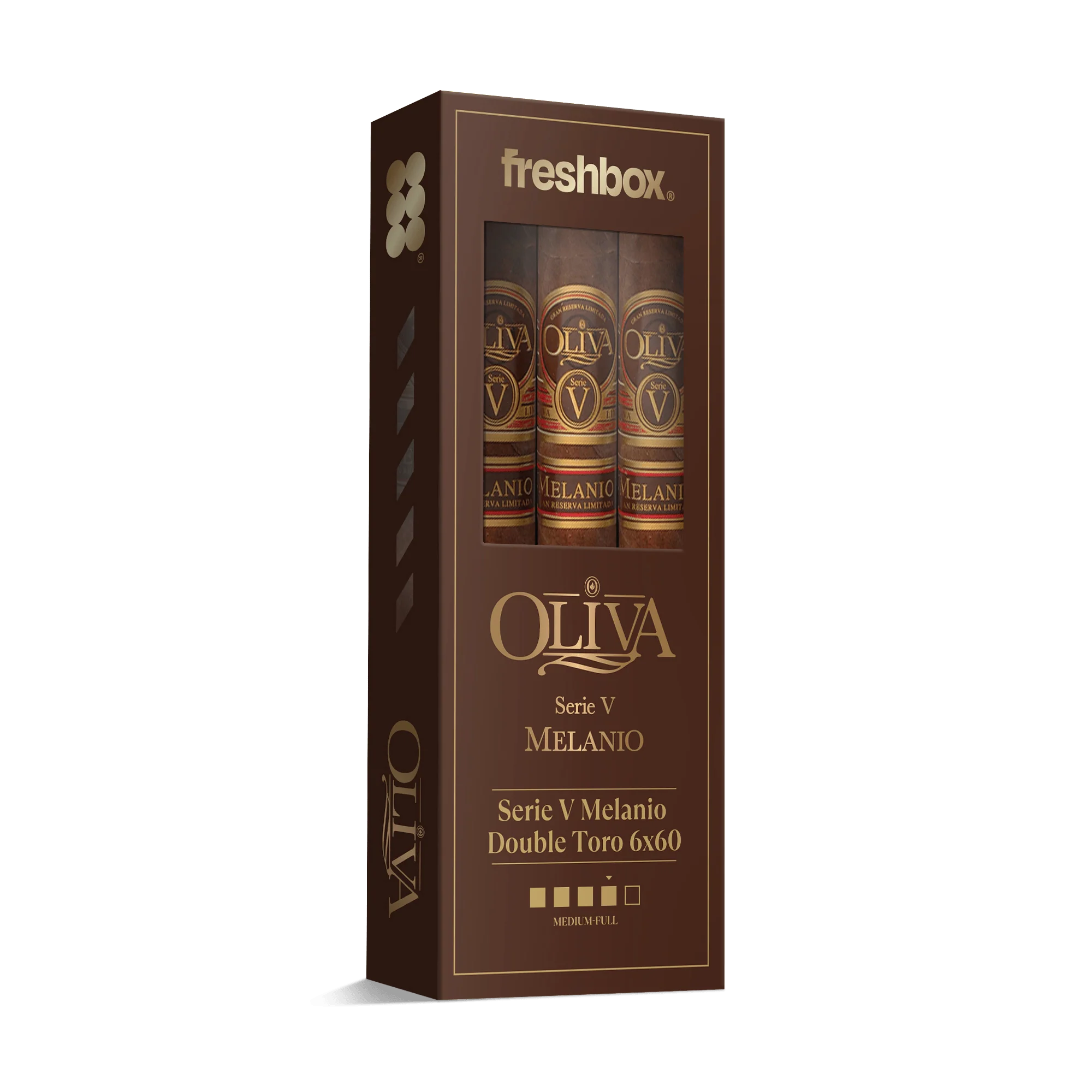 Oliva Serie V Melanio Double Toro FreshBox | Cigar 3-Pack