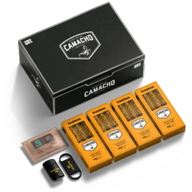 FreshBox Camacho Black Edition Humidor Starter Kit