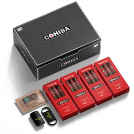 FreshBox Cohiba Black Edition Humidor Starter Kit