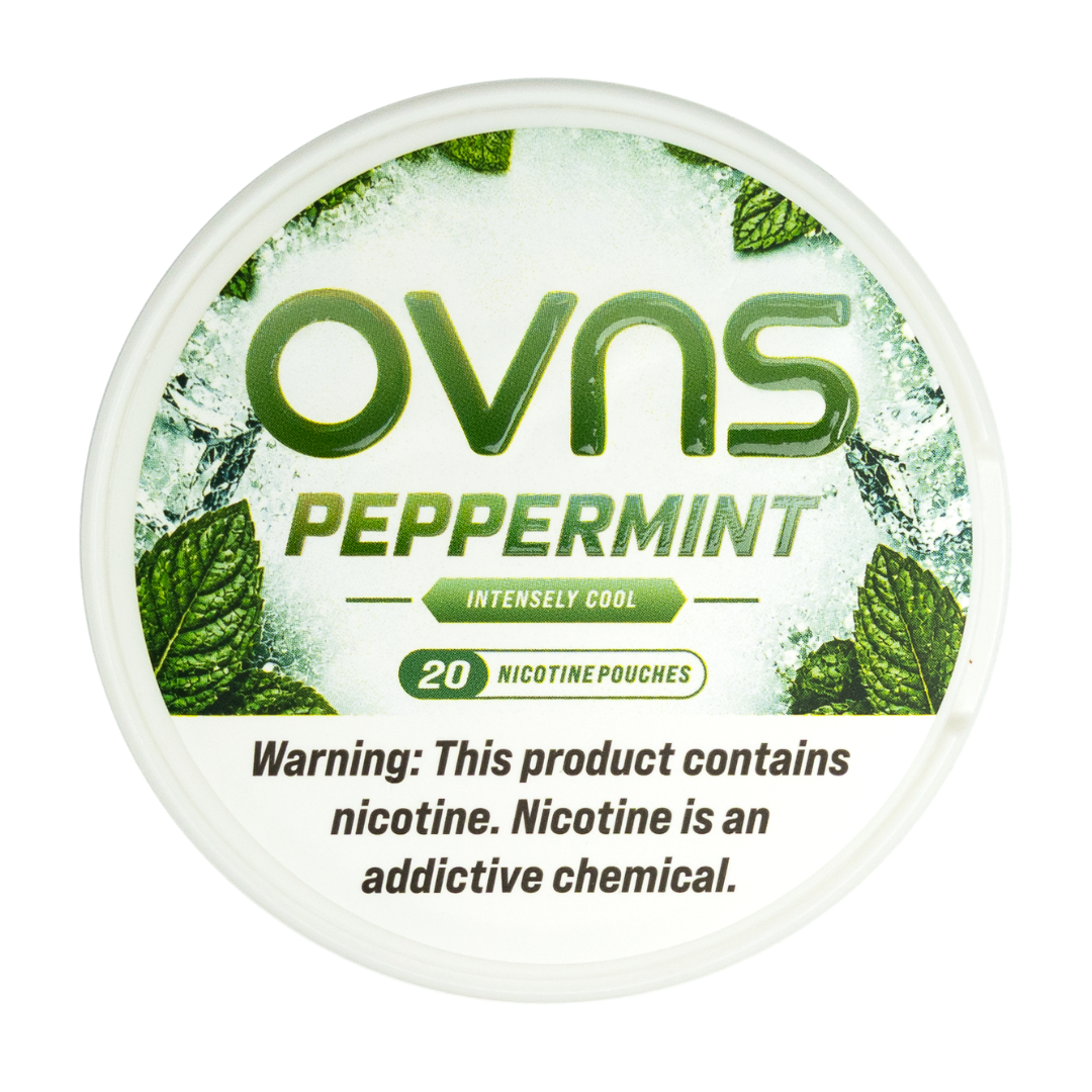 OVNS Peppermint Nicotine Pouches